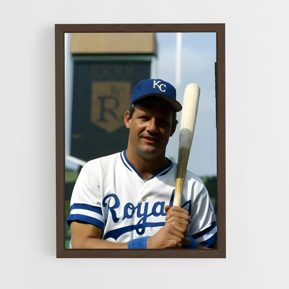 Poster George de brett – affiche Baseball (vue 5)